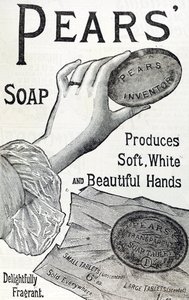 Advertisement for Pears