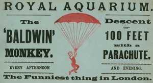 Advertisement for the Baldwin Monkey by English School
