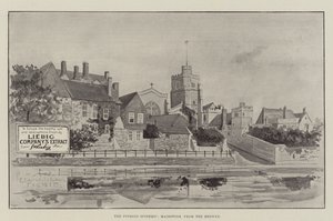 Advertisement, the Typhoid Epidemic, Maidstone from the Medway by English School