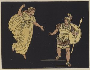 Aeneas and the shade of Creusa by English School