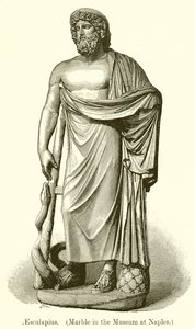 Aesculapius by English School