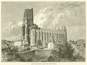 Albi Cathedral from the South-West