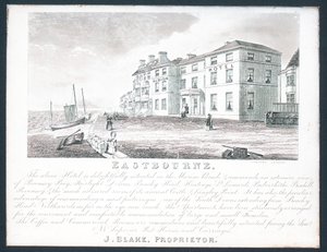 Albion Hotel, proprietor J Blake