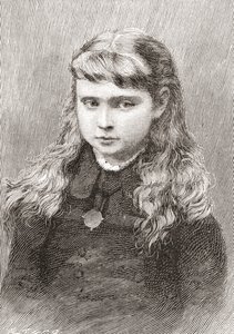 Alix of Hesse and by Rhine Later Alexandra Feodorovna by English School