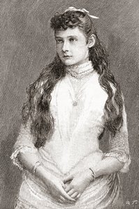 Alix of Hesse and by Rhine, later Alexandra Feodorovna by English School