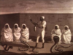 An African Juggler, a Snake Charmer from Morocco, pub. by Henry Colburn