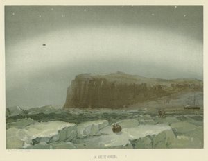 An Arctic Aurora by English School