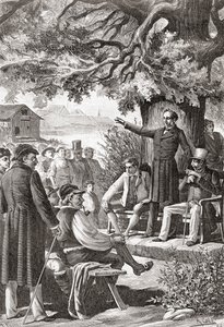 An Early Meeting of the Swiss Assembly aka Federal Assembly, Switzerland by English School