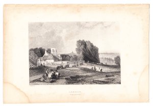 An Engraving of London from Highgate, Circa 1800 by English School