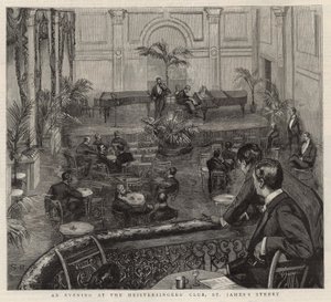 An Evening at the Meistersingers Club by English School