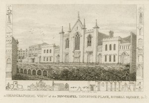 An Ideographical View of the New Chapel by English School
