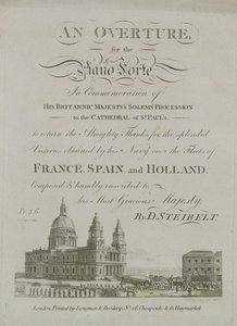 An overture for the piano forte by English School