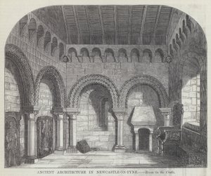 Ancient Architecture in Newcastle-on-Tyne by English School