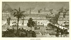 Ancient Babylon by English School