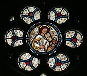 Angel with Viol by English School