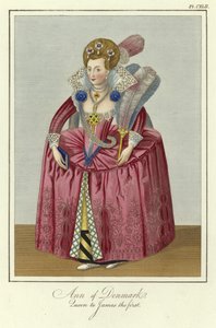 Anne of Denmark, Queen to James I of England by English School