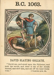 Anno Mundi: BC 1063, David Slaying Goliath