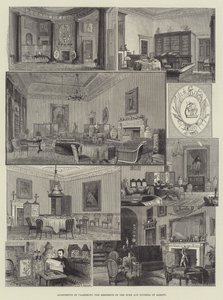 Apartments of Claremont, the Residence of the Duke and Duchess of Albany by English School