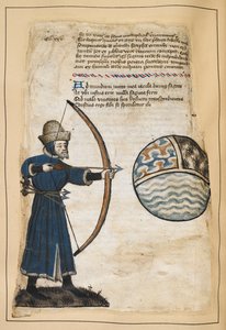 Archer Shooting Arrows at the World