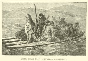 Arctic Ferry-boat, Schwatkas Expedition by English School