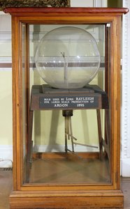 Argon bulb used by Lord Rayleigh by English School