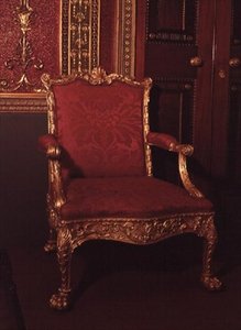 Armchair, Designed by Robert Adam, Executed by Thomas Chippendale, 1764