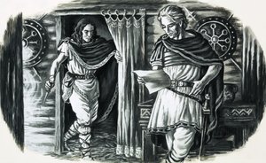 Arminius, a German Prince Captured by the Romans Who Later Liberated Germany by English School