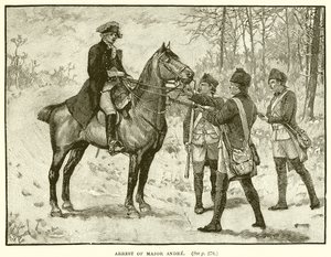 Arrest of Major Andre by English School