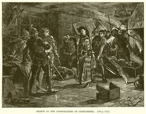 Arrest of the Conspirators at Cirencester by English School