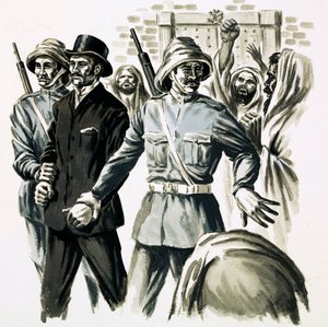 Arthur Evans visited many trouble spots in Europe by English School
