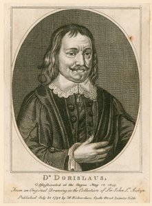 Assassination of Dr Isaac Dorislaus, May 1649 by English School