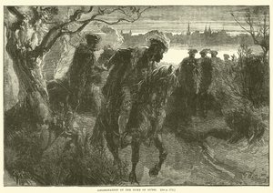 Assassination of the Duke of Guise by English School