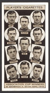 Association Cup Winners, West Bromwich Albion, Drawn Game by English School