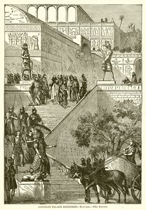 Assyrian Palace restored by English School