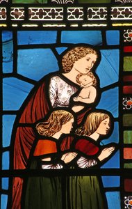 Attending Christ Blessing Children