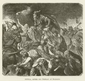 Attila, After His Defeat at Soissons