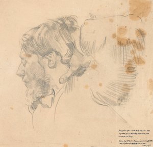 Augustus John at the Slade School of Art, c.1897