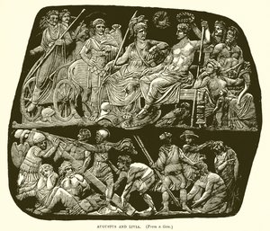 Augustus and Livia by English School