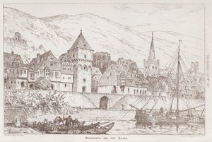 Bacharach on the Rhine by English School