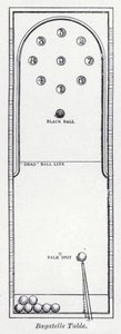 Bagatelle table