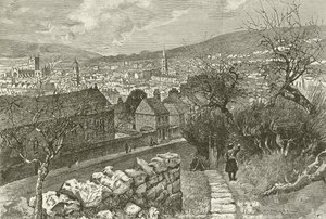 Bath, from Beechen Cliff by English School
