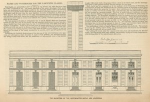 Baths and Washhouses for the Labouring Classes by English School