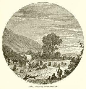 Battle-Field, Shrewsbury by English School