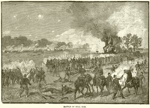 Battle of Bull Run by English School