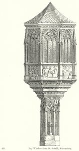 Bay Window from St Sebald, Nuremberg by English School