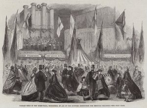 Bazaar held in the Music-Hall, Edinburgh, in Aid of the Scottish Institution for Imbecile Children by English School