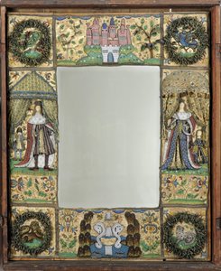 Beadwork Mirror