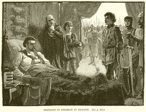Bertrand in Presence of Richard by English School