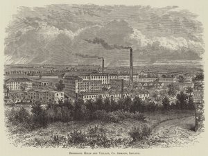 Bessbrook Mills and Village, County Armagh, Ireland by English School