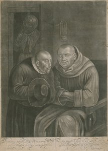 Betwixt a subtle priest and a cursed wife, I